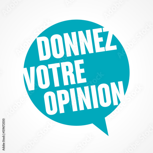 donnez votre avis