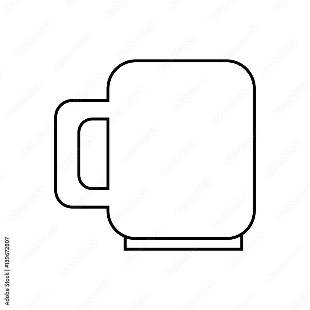 cup or mug icon image vector illustration design cup or mug icon image vector illustration design