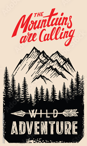 mountain adventure insignia