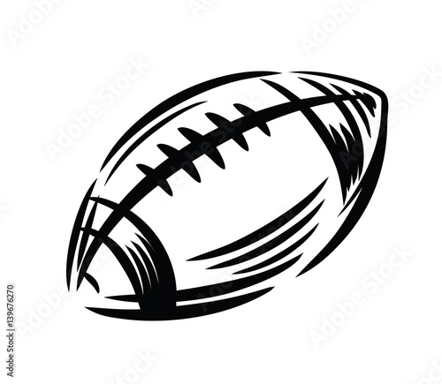 black Football icon