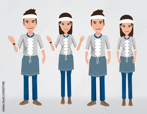 Fashion uniform set