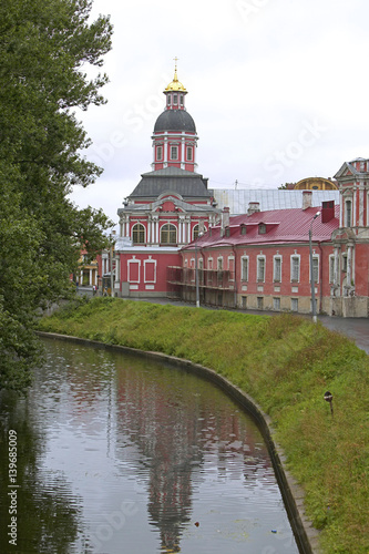 Alexander Nevsky Monastery in St. Petersburg, Russian Federation