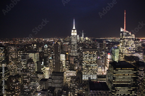Empire State building night