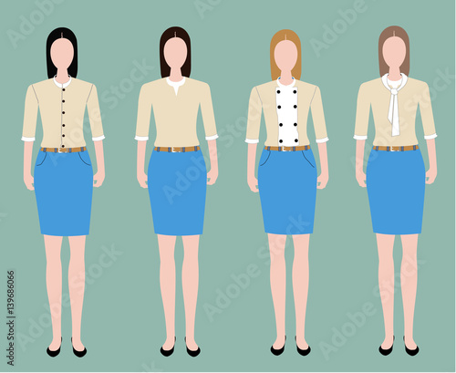 Fashion uniform set