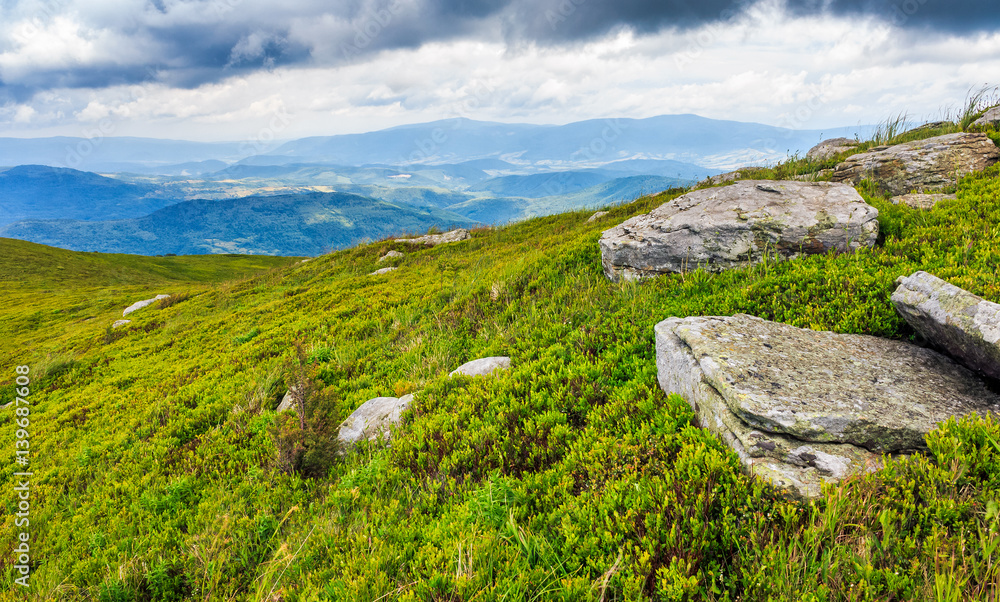 high mountain landscape