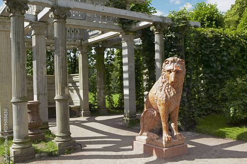 The Park of Catherine's Palace, the State Hermitage Museum (Winter Palace), Tsarskoye Selo (Pushkin), south of St. Petersburg, Russian Federation photo