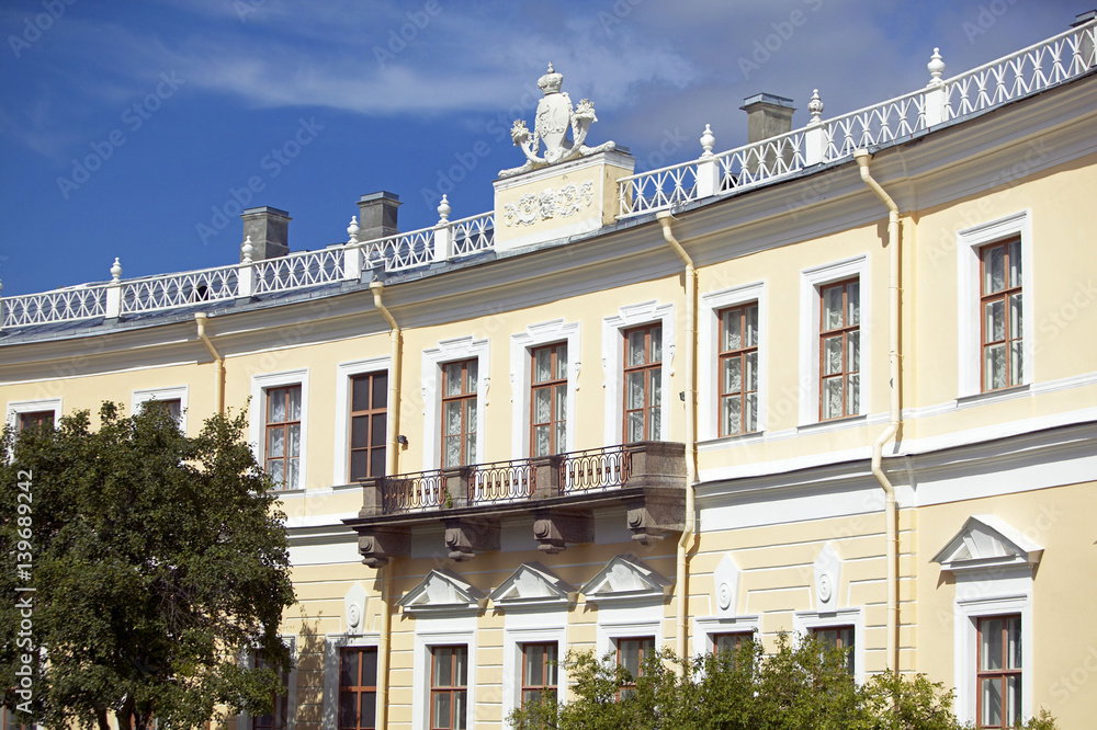 Obraz premium Grand Palace of Paul I in Pavlovsk royal estate, south of St. Petersburg, Russian Federation