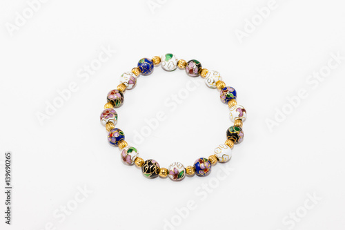 multi colored bracelet