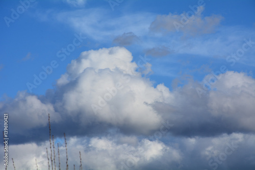 Cielo con nubes. 