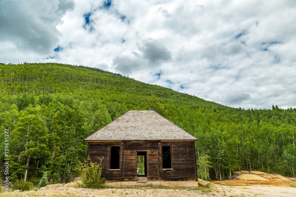 Abandoned Mountain Cabin