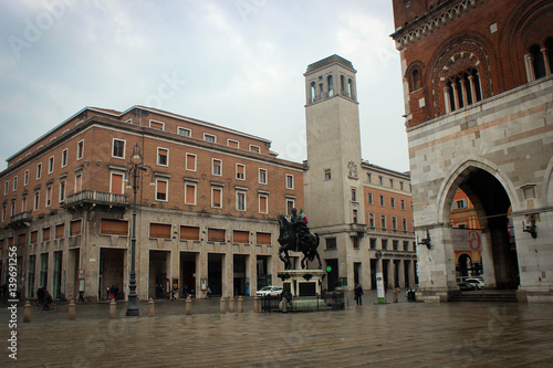 Piazza Cavalli, Piacenza, Italy