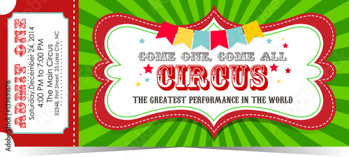 Circus ticket