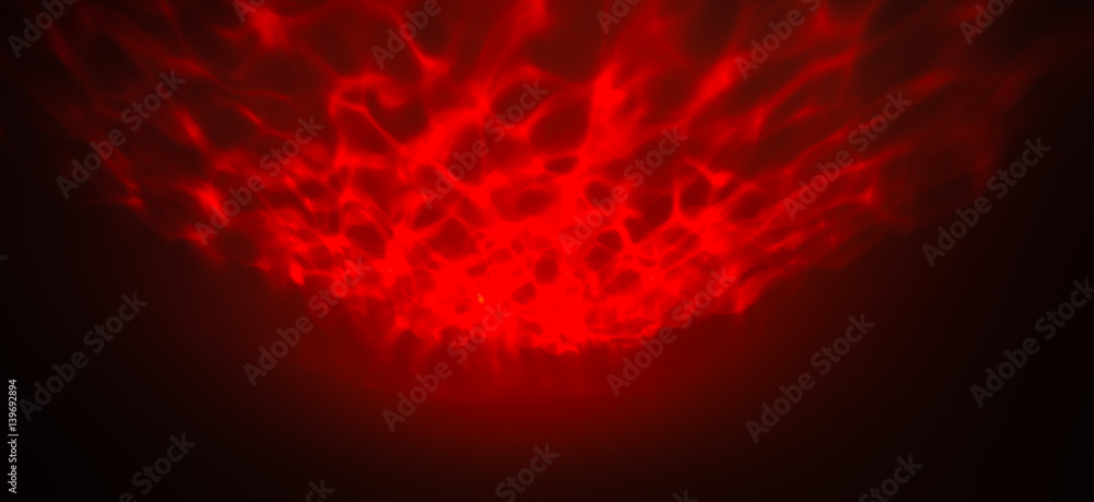 Roter flammender Lichteffekt, weicher Verlauf