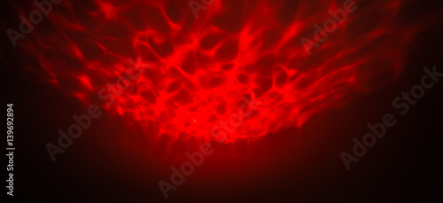 Roter flammender Lichteffekt, weicher Verlauf
