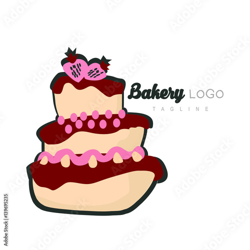 bakery Birthday vector logo