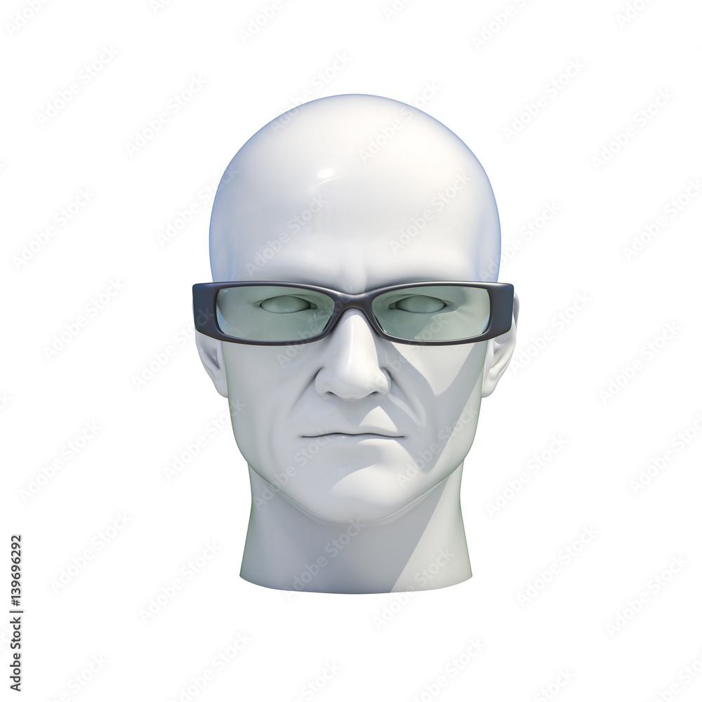 Mannequin Dummy Head Isolated Stock Photo Adobe Stock