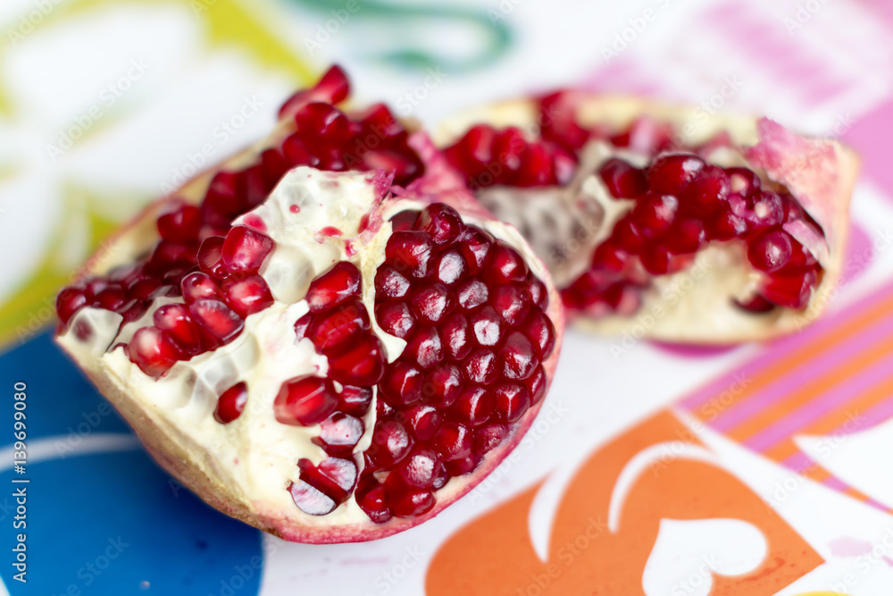 Pomegranate fruit Pomegranate fruit