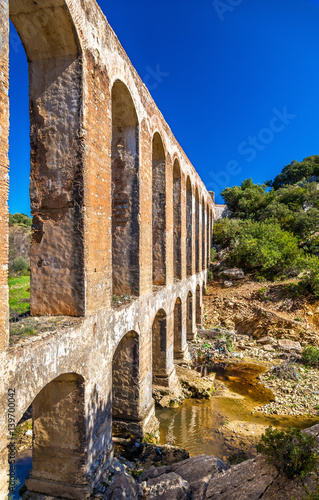 Haroune Aqueduct near Moulay Idriss and Volubilis in Morocco photo