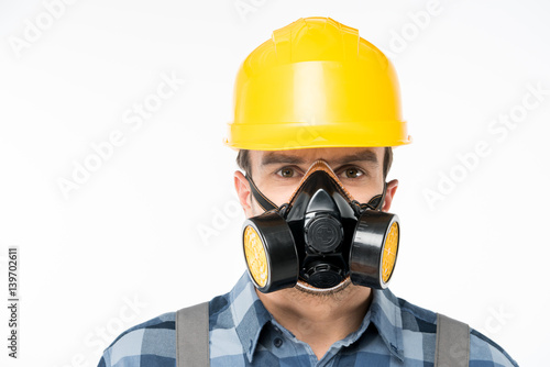 Workman in protective workwear