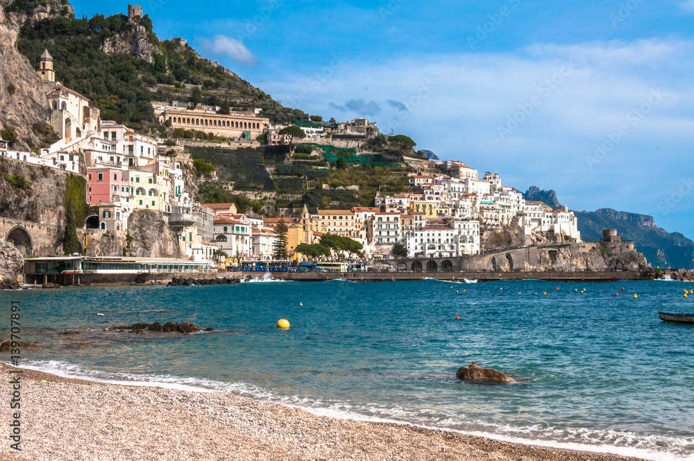 The Town of Amalfi, Amalfi Coast