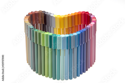Colored painting pens