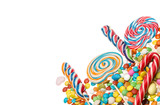 Colorful round candy