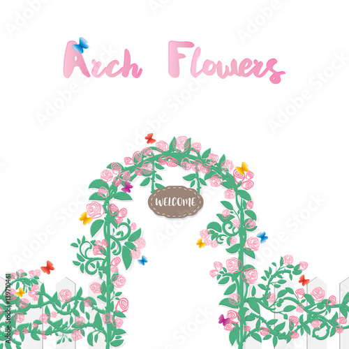 Arch flower