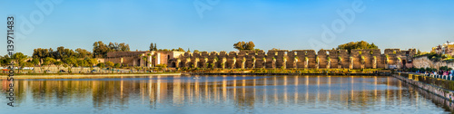 Sahrij Swani, an artificial lake in Meknes, Morocco