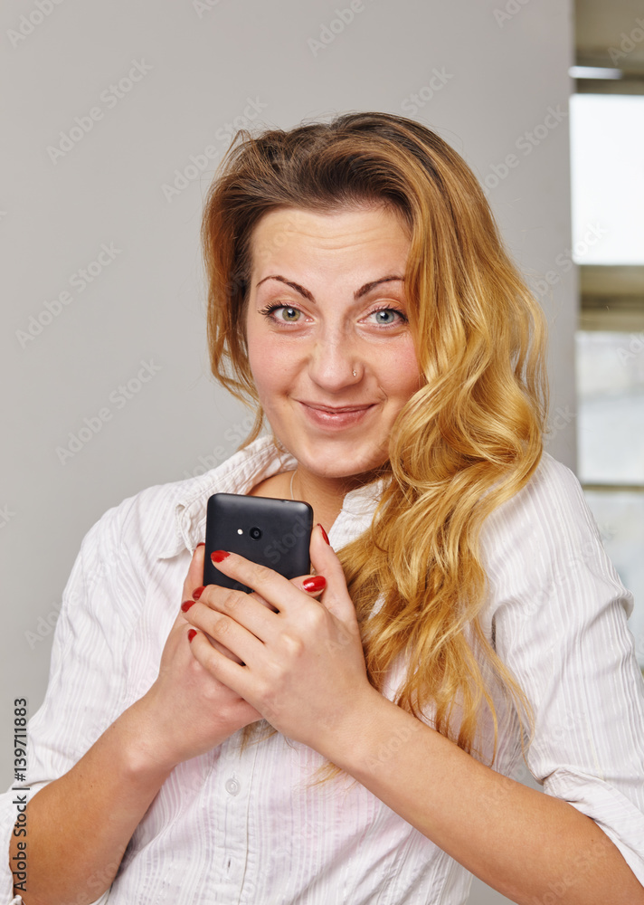 Delighted woman Delighted woman