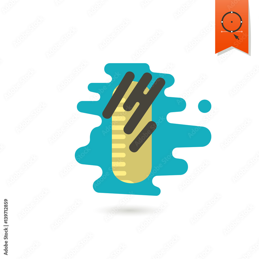 Chocolate Cookies. Modern Flat Icon Chocolate Cookies. Modern Flat Icon