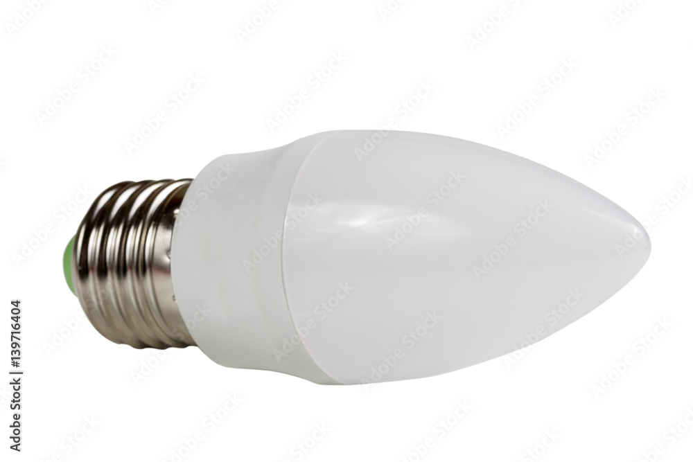 led lamp bulb isolated on white background led lamp bulb isolated on white background