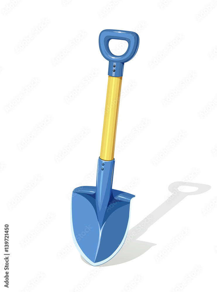 Shovel. Agriculture and building tools for work. Instrument Shovel. Agriculture and building tools for work. Instrument