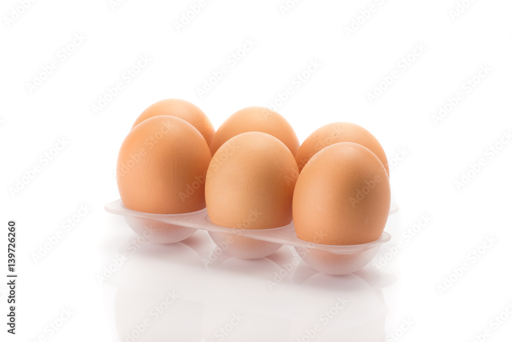 eggs isolated on white background eggs isolated on white background