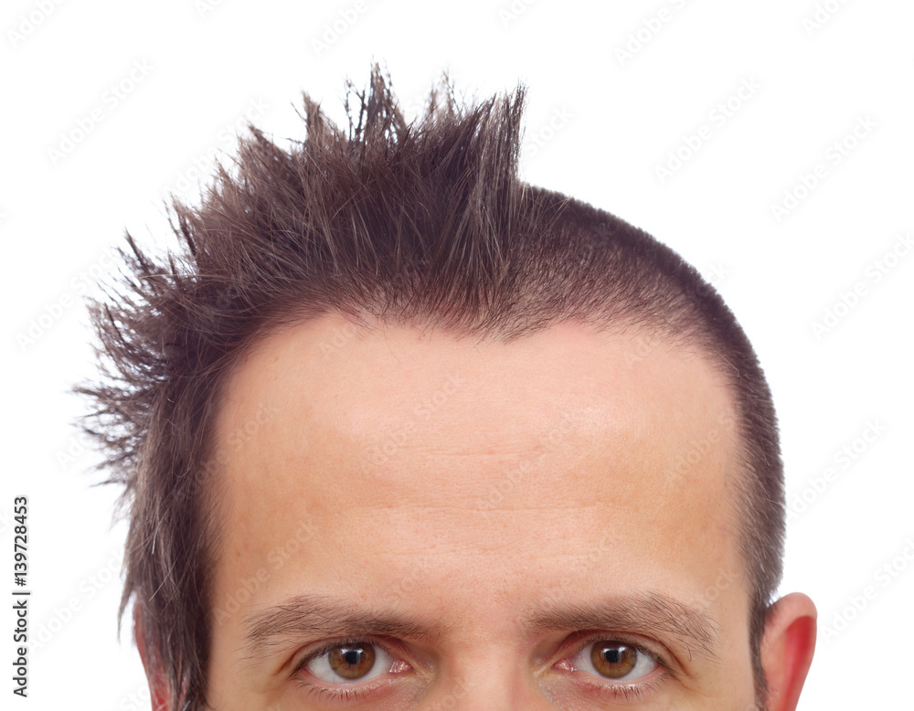 Receding hairline hi-res stock photography and images - Alamy