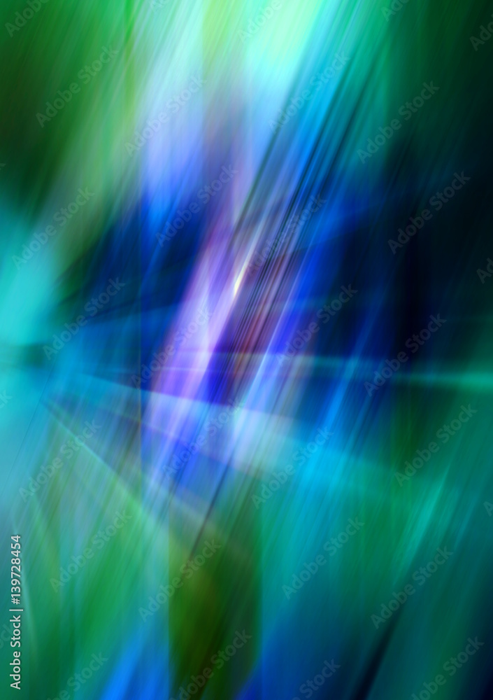 Abstract background in blue and green colors