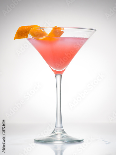 cosmopolitan cherry martini cocktail