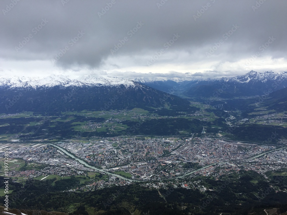 Innsbruck cityscape 