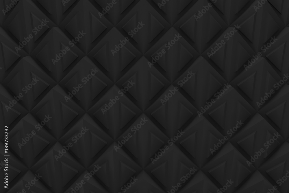 abstract black diamond triangle pattern background 3d rendering abstract black diamond triangle pattern background 3d rendering