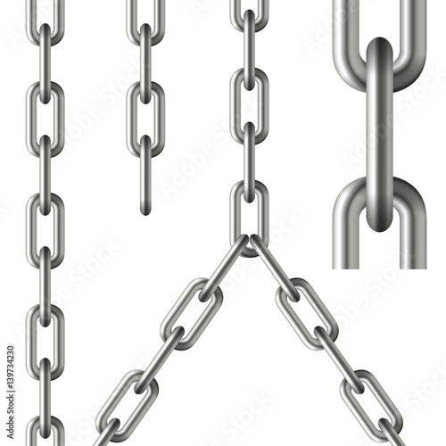 silver chain illustrations