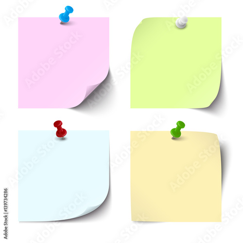 different sticky notes