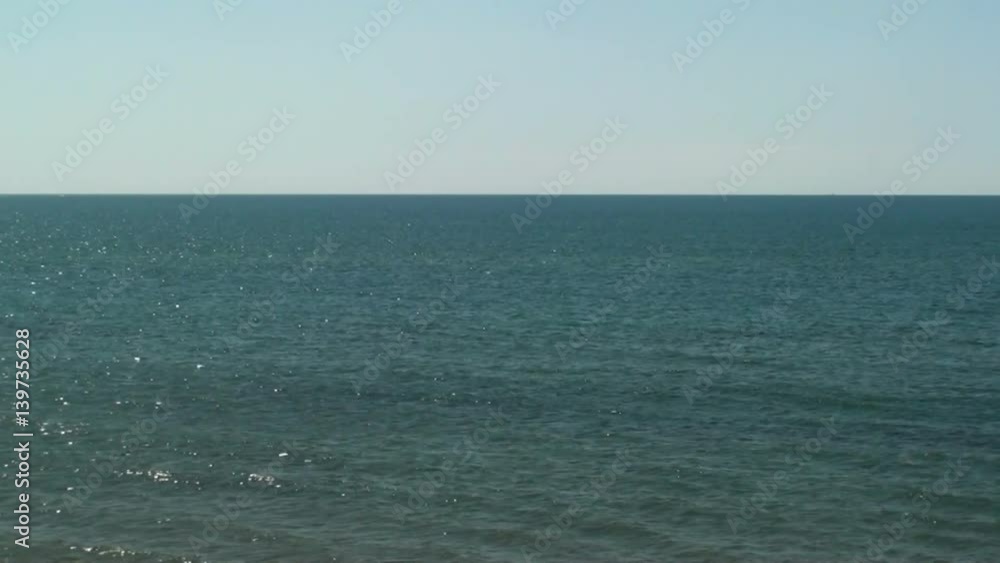 View on the quiet Pacific Ocean View on the quiet Pacific Ocean