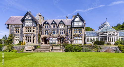 Victorian house set in a beautiful garden