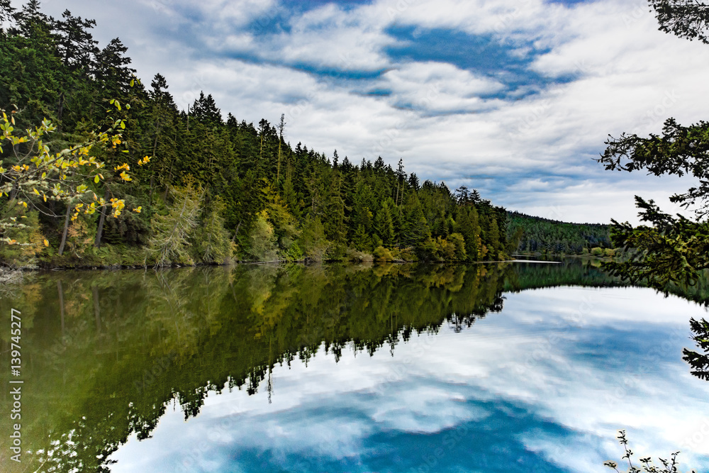 Deception Pass State Park, Washington, Reflections Deception Pass State Park, Washington, Reflections