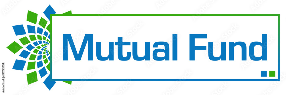 Mutual Fund Green Blue Circular Bar Mutual Fund Green Blue Circular Bar