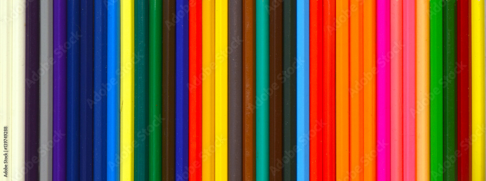 Obraz premium Wooden Rainbow.jpg