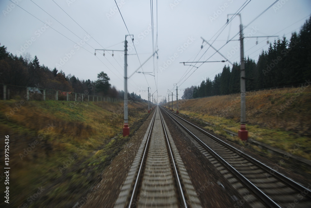 From the train window