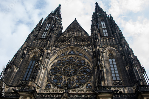 The Old Saint Vitus Cathedral Prague Chezch Republic photo