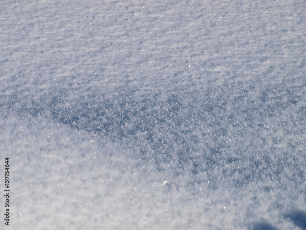 Obraz premium Klitzer im Schnee