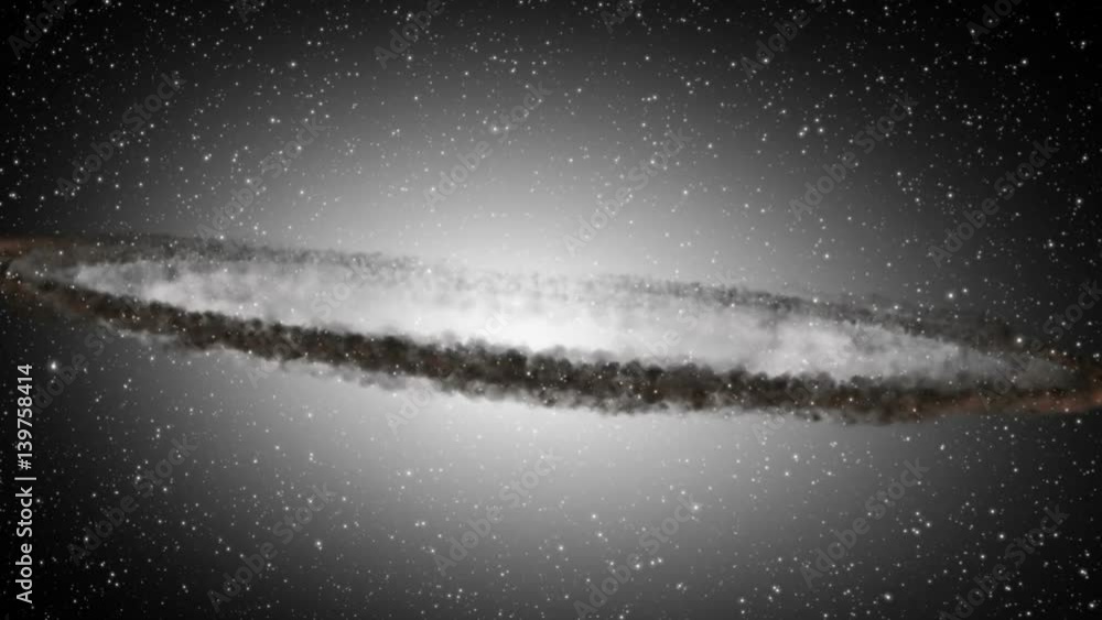 Sombrero Galaxy in Three Dimensions Sombrero Galaxy in Three Dimensions