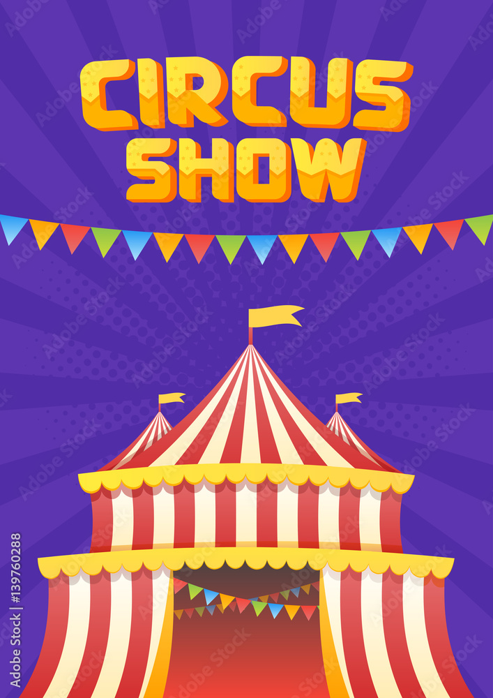 The moucup of circus poster The moucup of circus poster